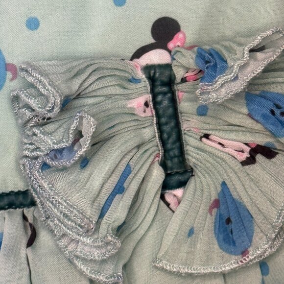 Disney Tsum Tsum Mint Green Ruffle Dress Toddler Girl 3T - Picture 6 of 8